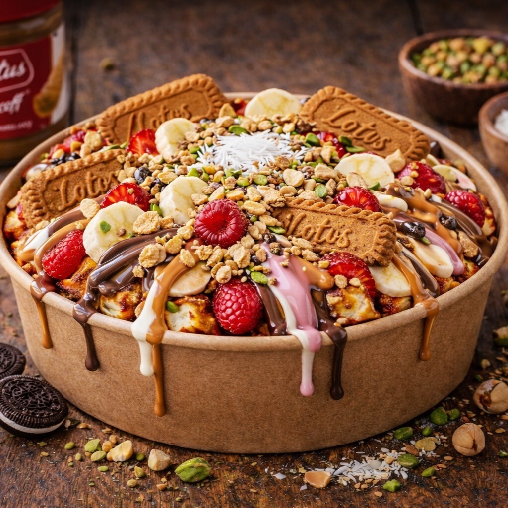 Lotus Waffle Bowl
