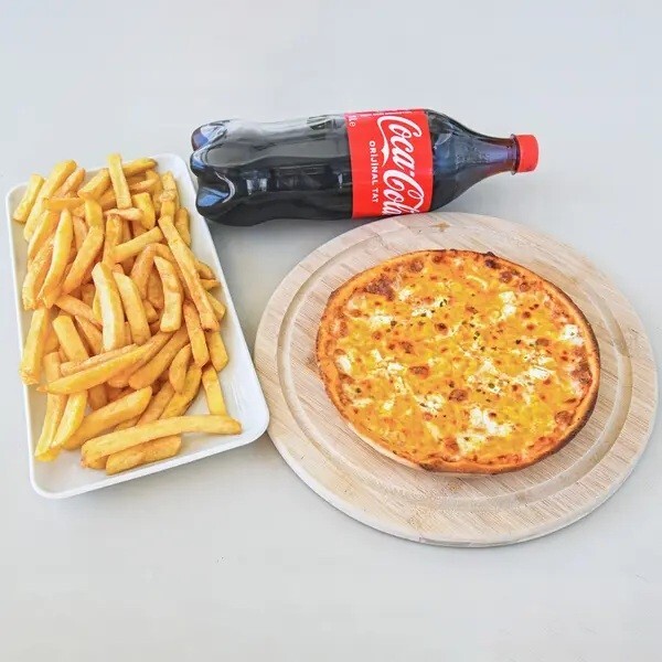4 Peynirli Pizza (Büyük) Menü