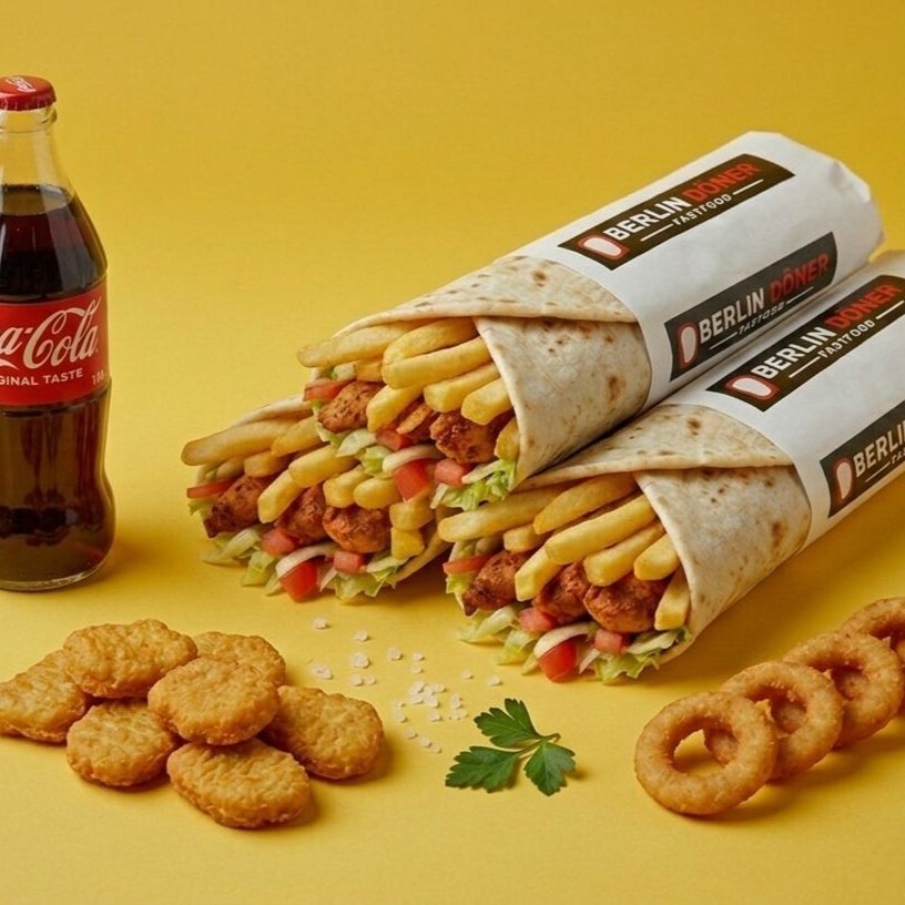 Tavuk Döner Dürüm Eko 3'lü