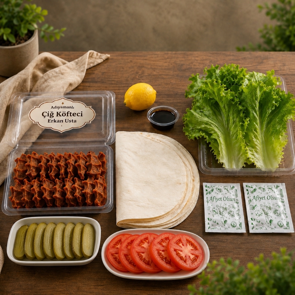 250 gr Porsiyon Çiğ Köfte