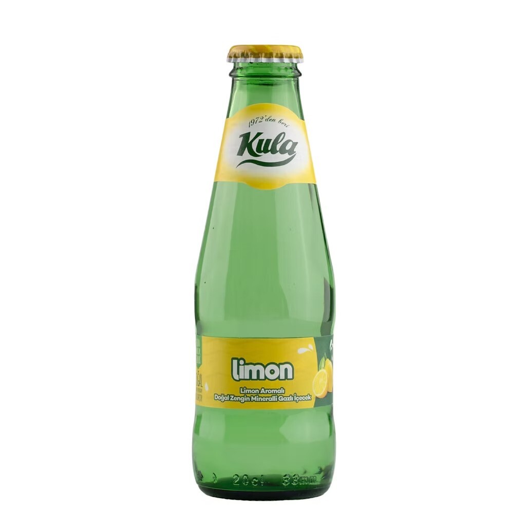Kula Limon Aromalı Doğal Maden Suyu 200 Ml