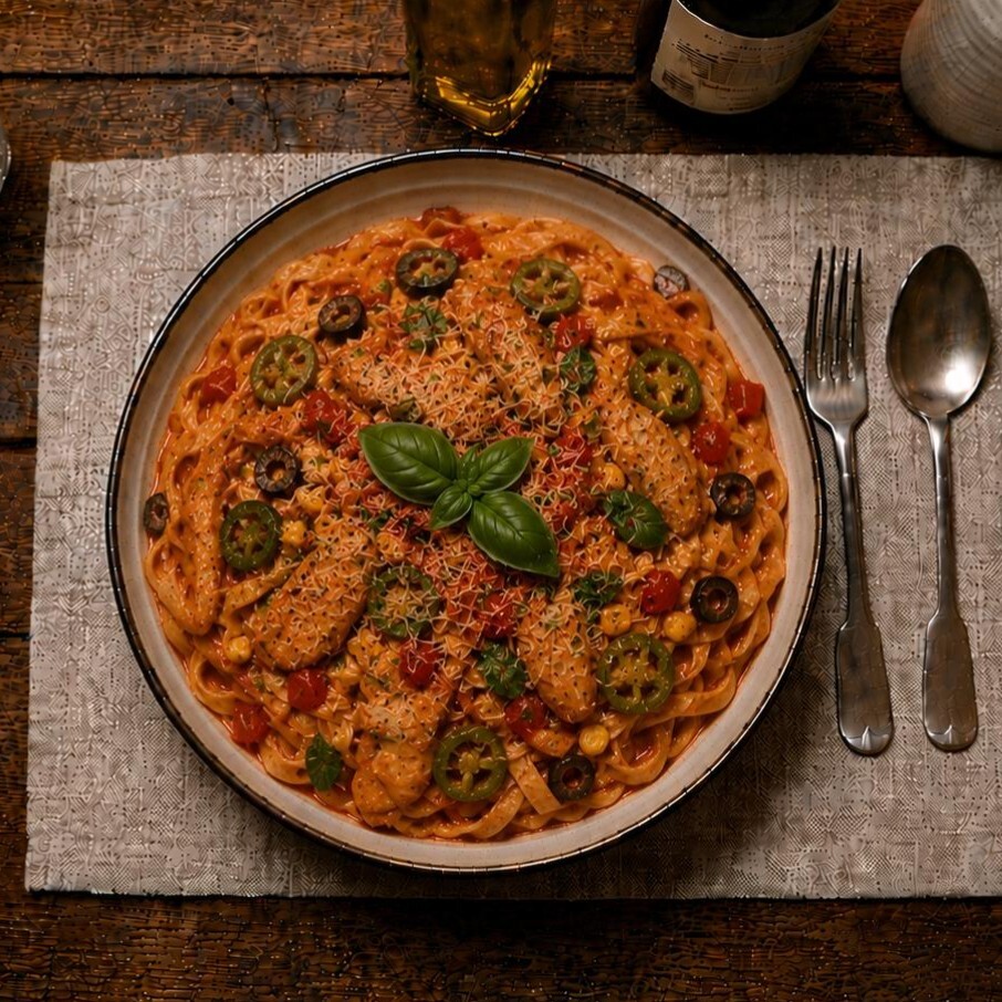Fettuccine Mexican