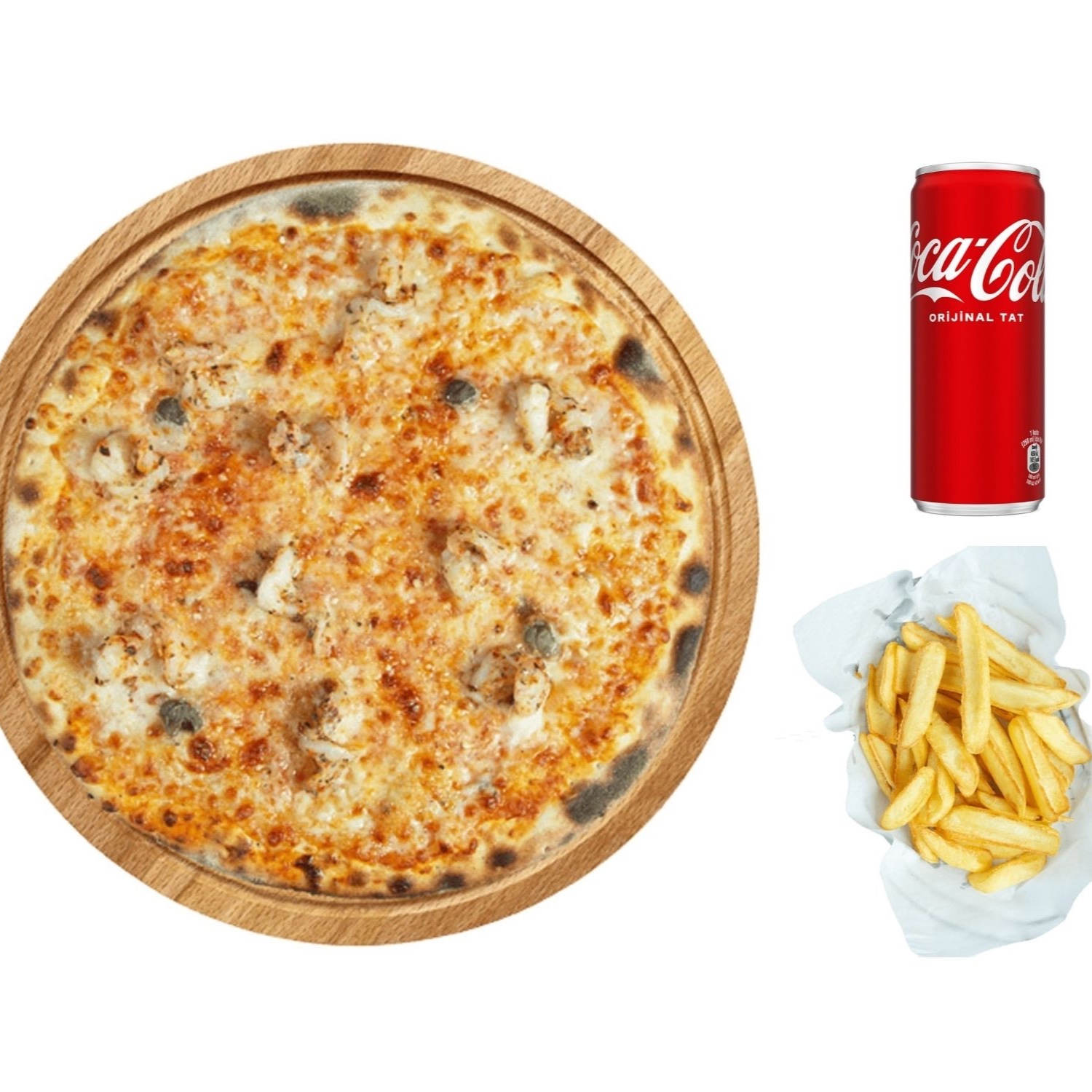 Karidesli Pizza (Büyük)