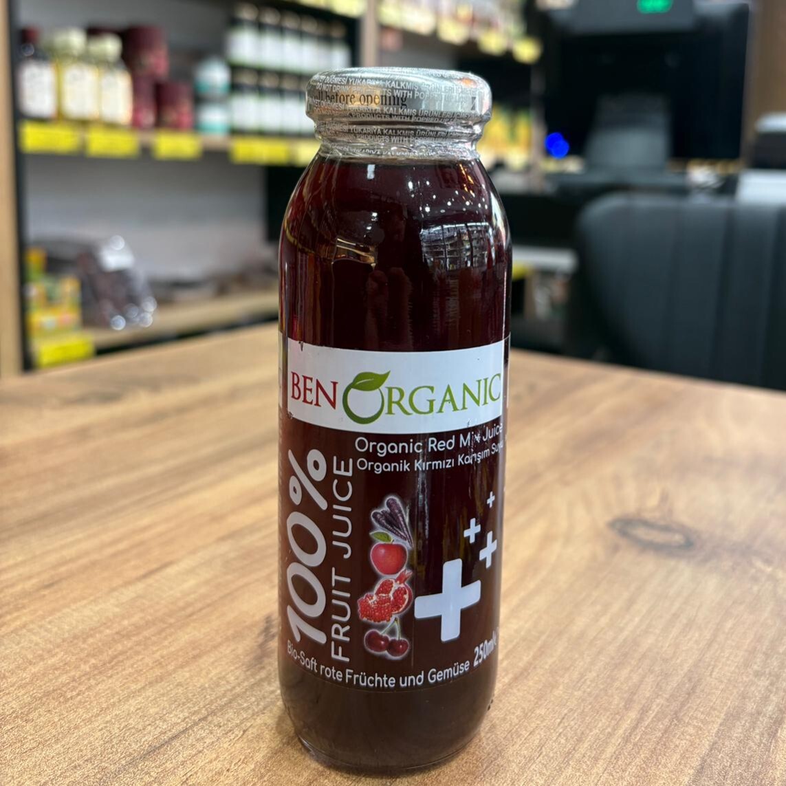 BenOrganic Karışık Meyve Suyu (250 ml)