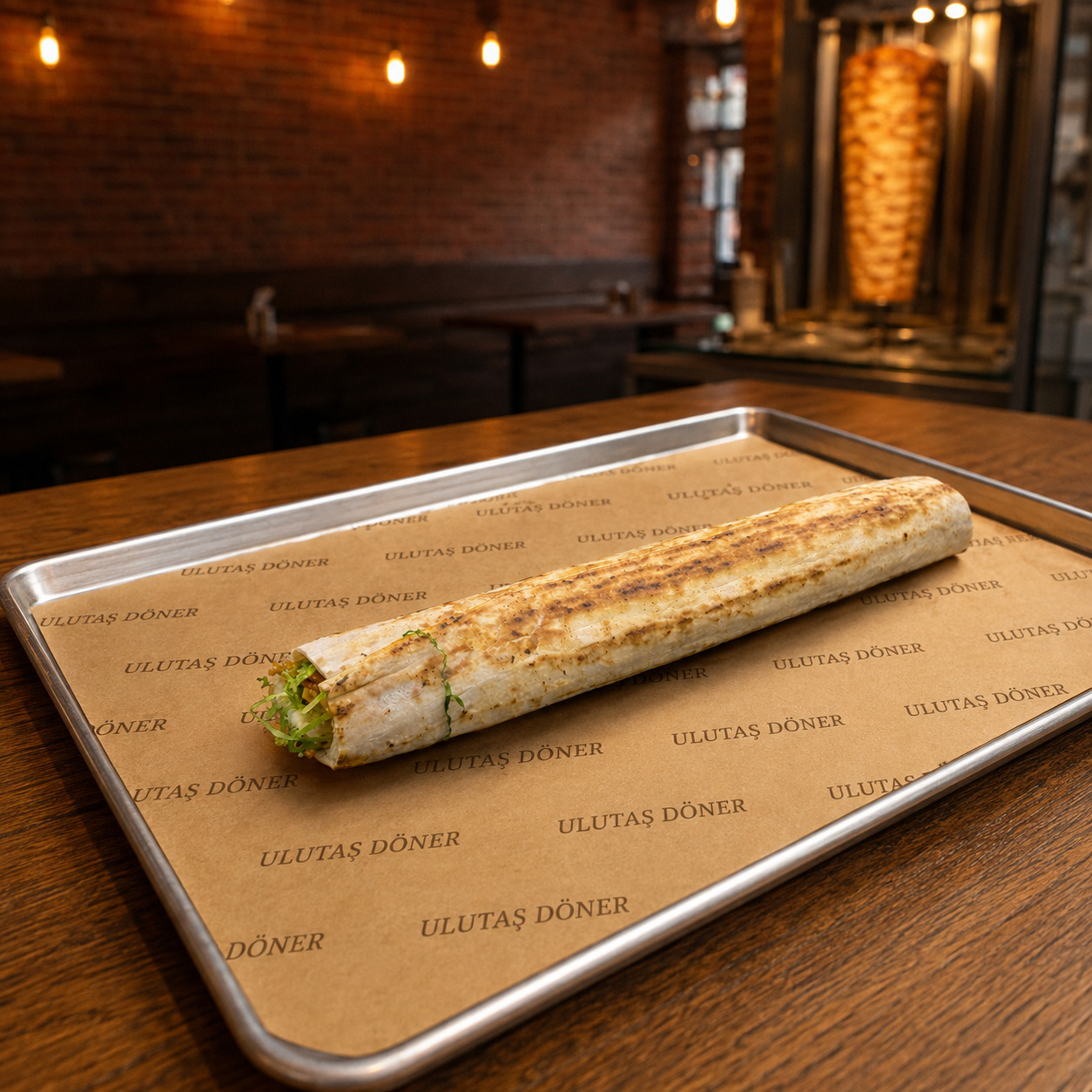 Tavuk Döner Zurna Dürüm ( Pide Ekmek )