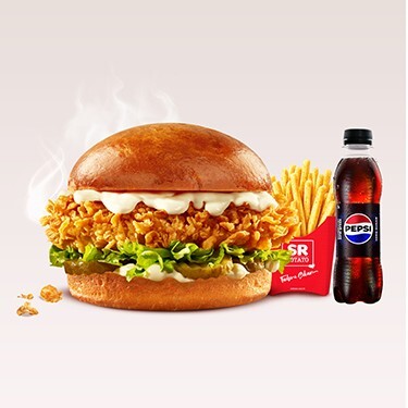 SR Tenders Burger Menü