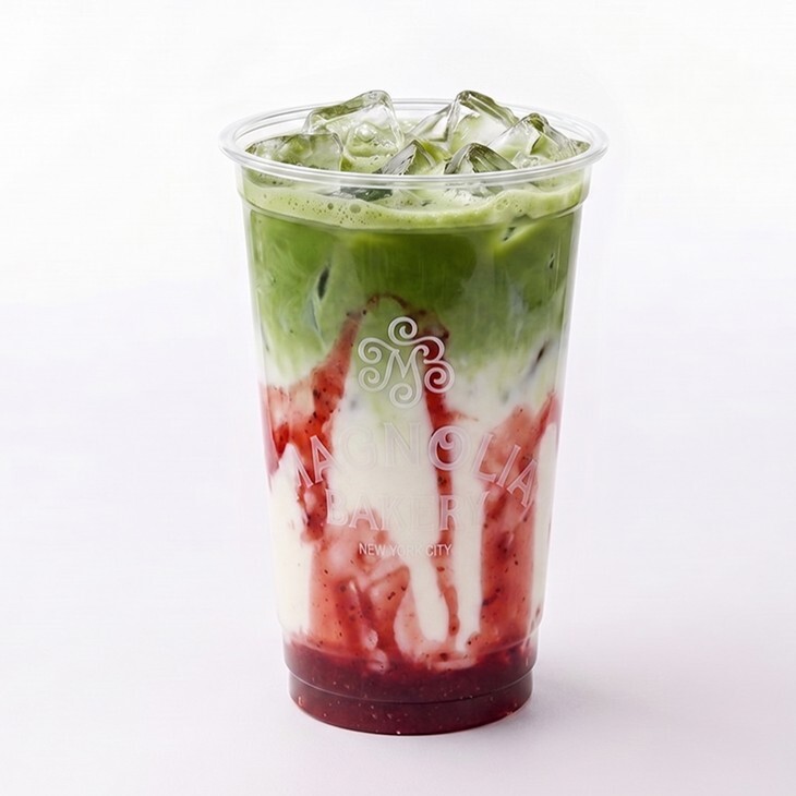Strawberry Matcha Iced Latte