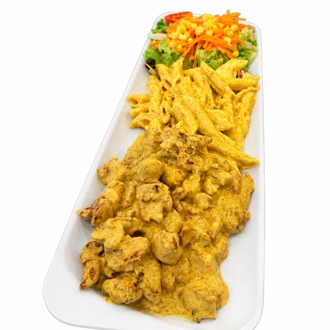Acılı Köri Soslu Tavuk
