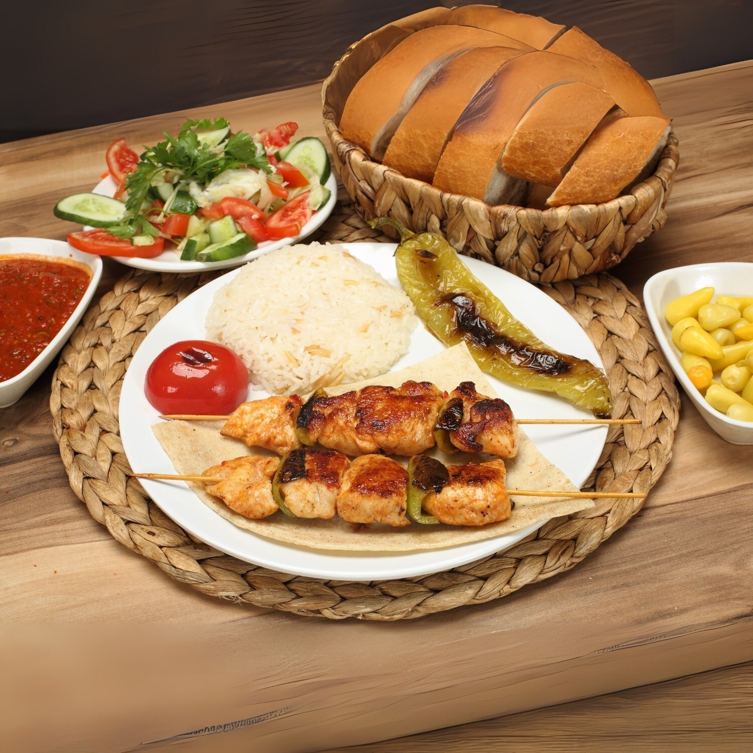 Hesaplı Izgara Tavuk Şiş (250 gr.)