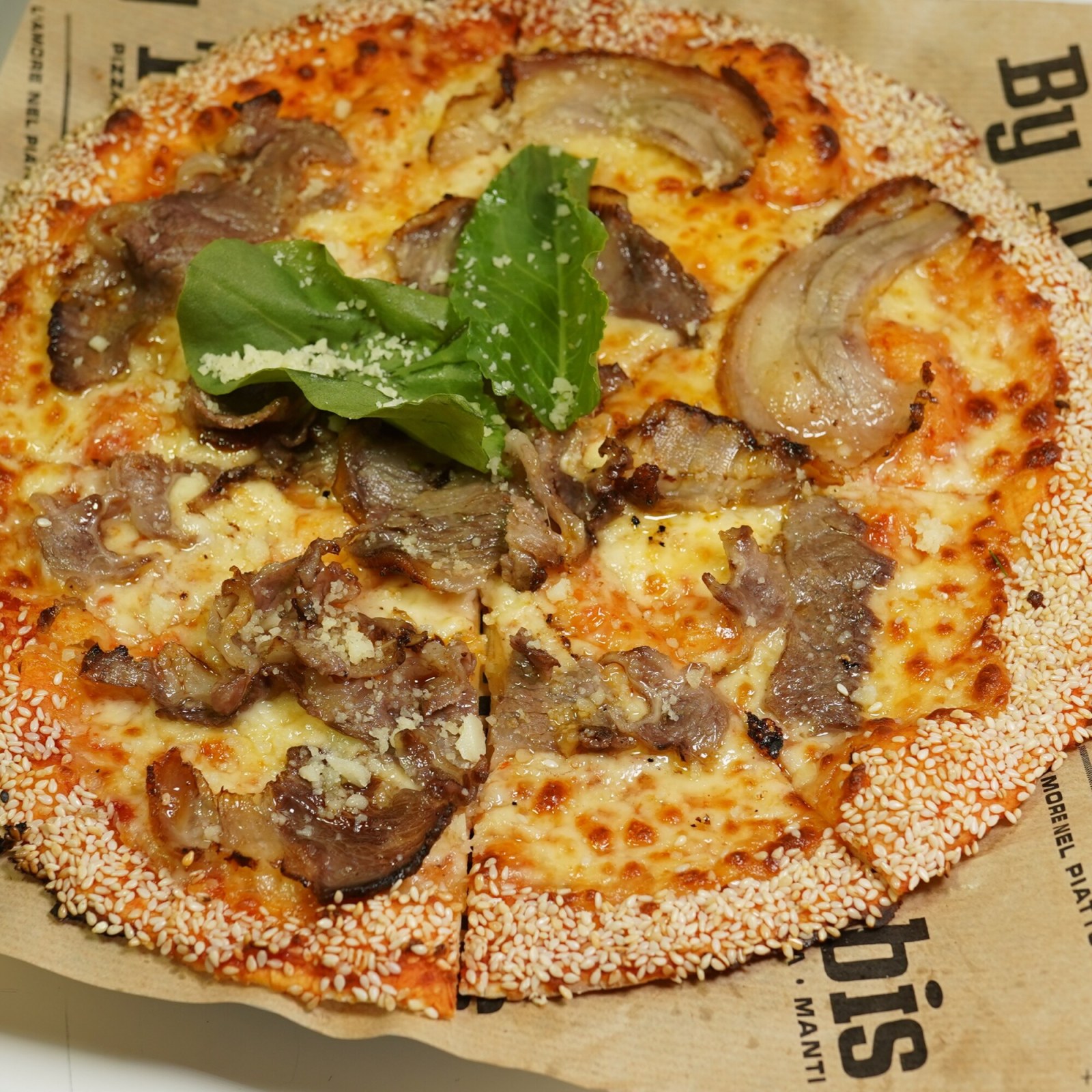 Füme Kaburga Pizza