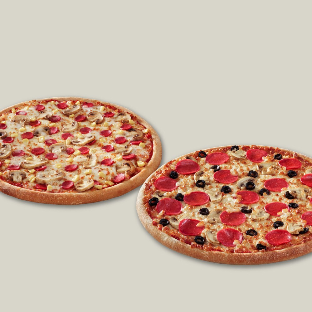 2 Orta Boy Pizza Fırsatı