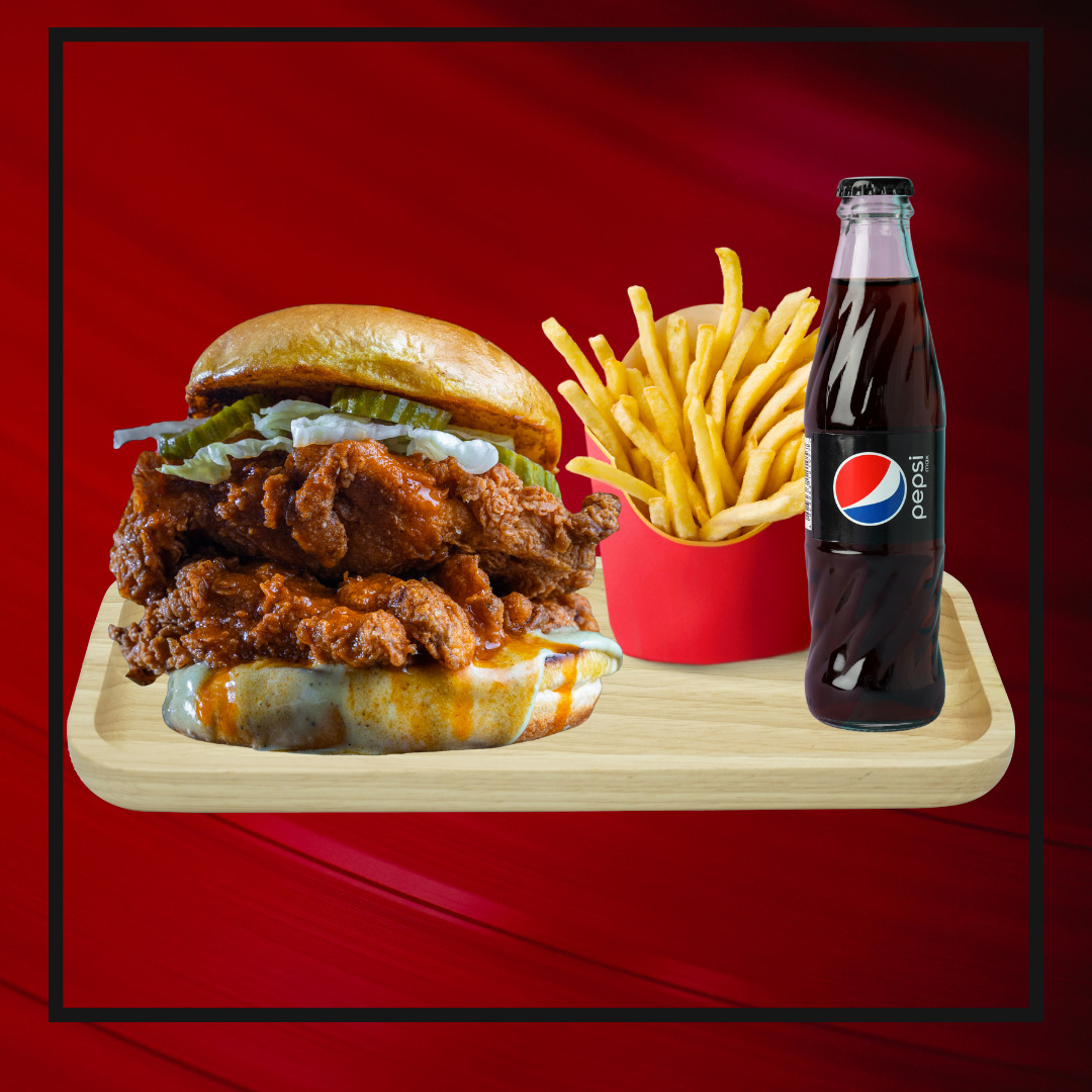 Double Burgerium Tavuk Menü