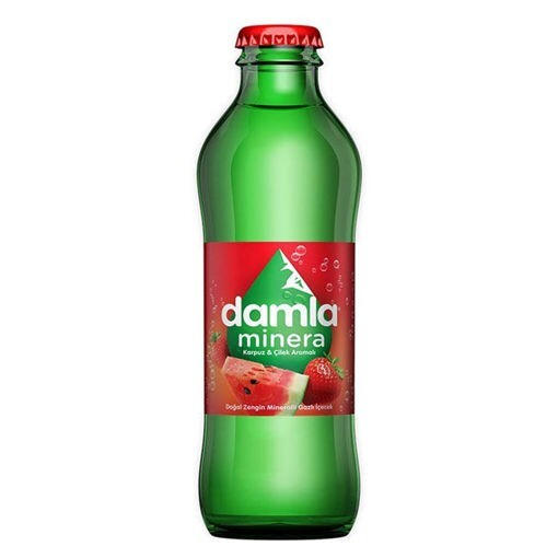 Damla Çilek Karpuz Soda 200 Ml