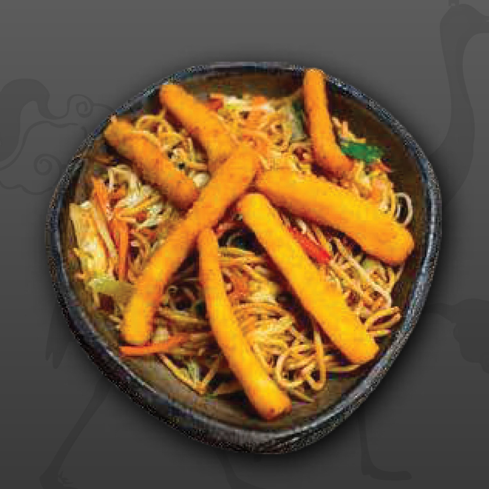 Çıtır Balıklı Noodle