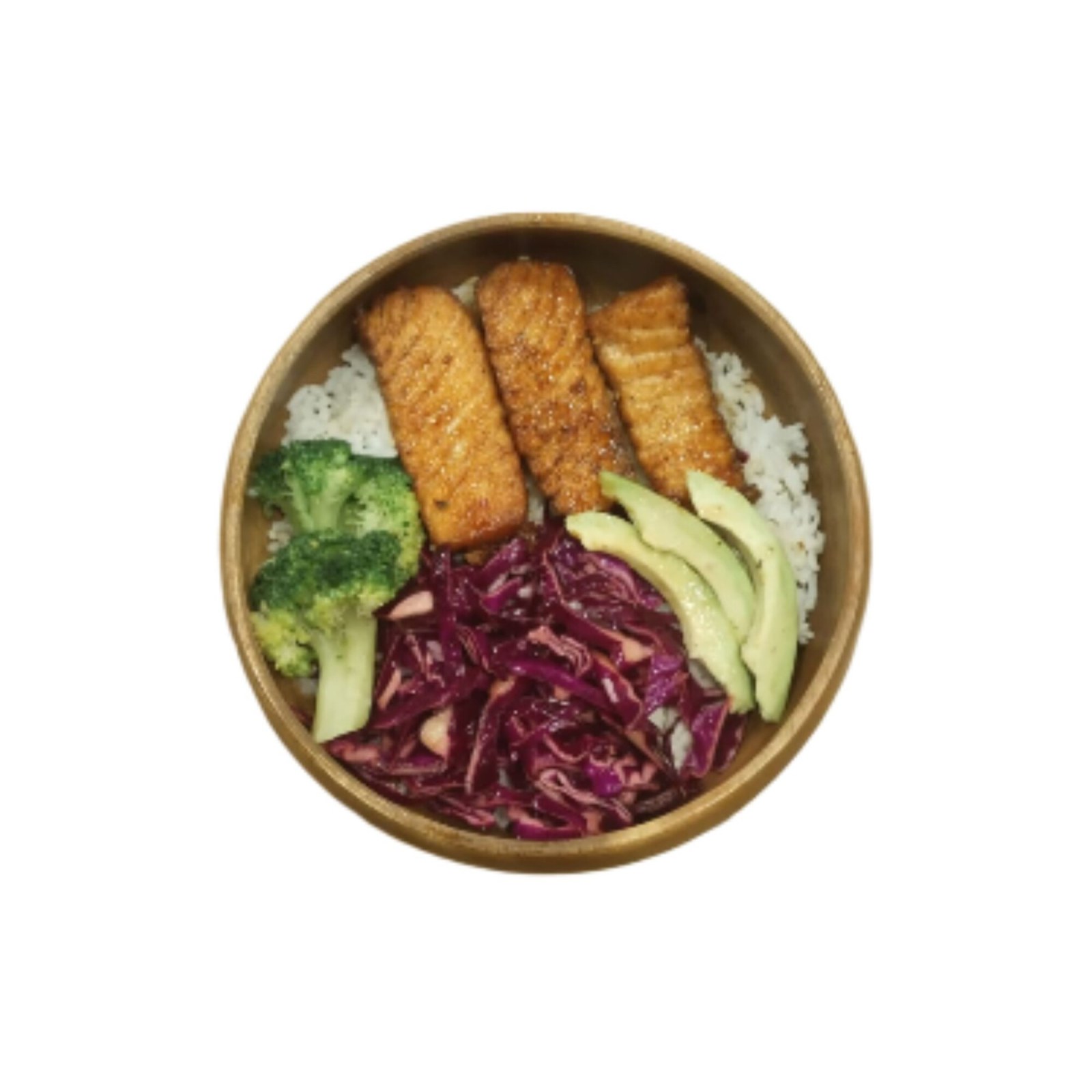 Teriyaki Soslu Somon Bowl