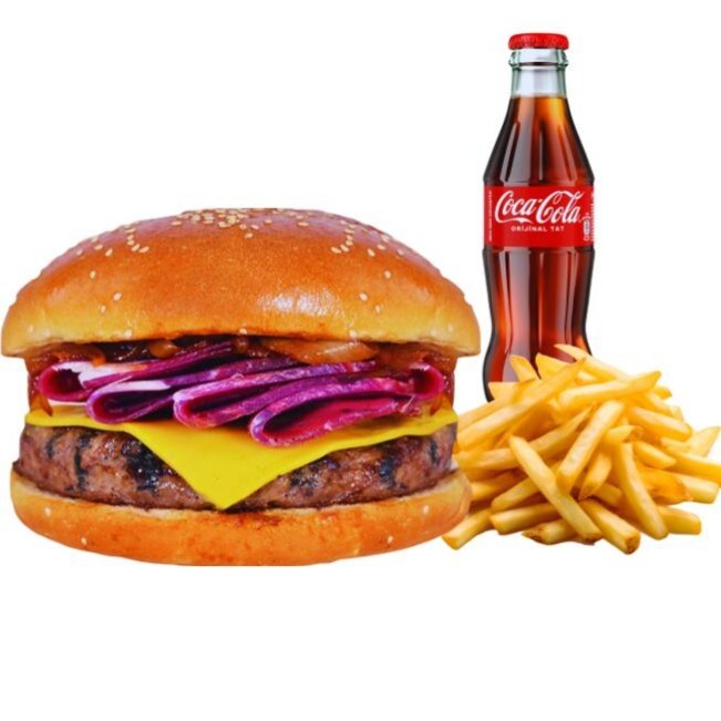 Pastırmalı Burger Menü