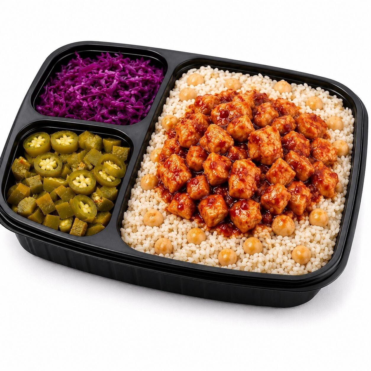 Acı Tatlı Soslu Pilav