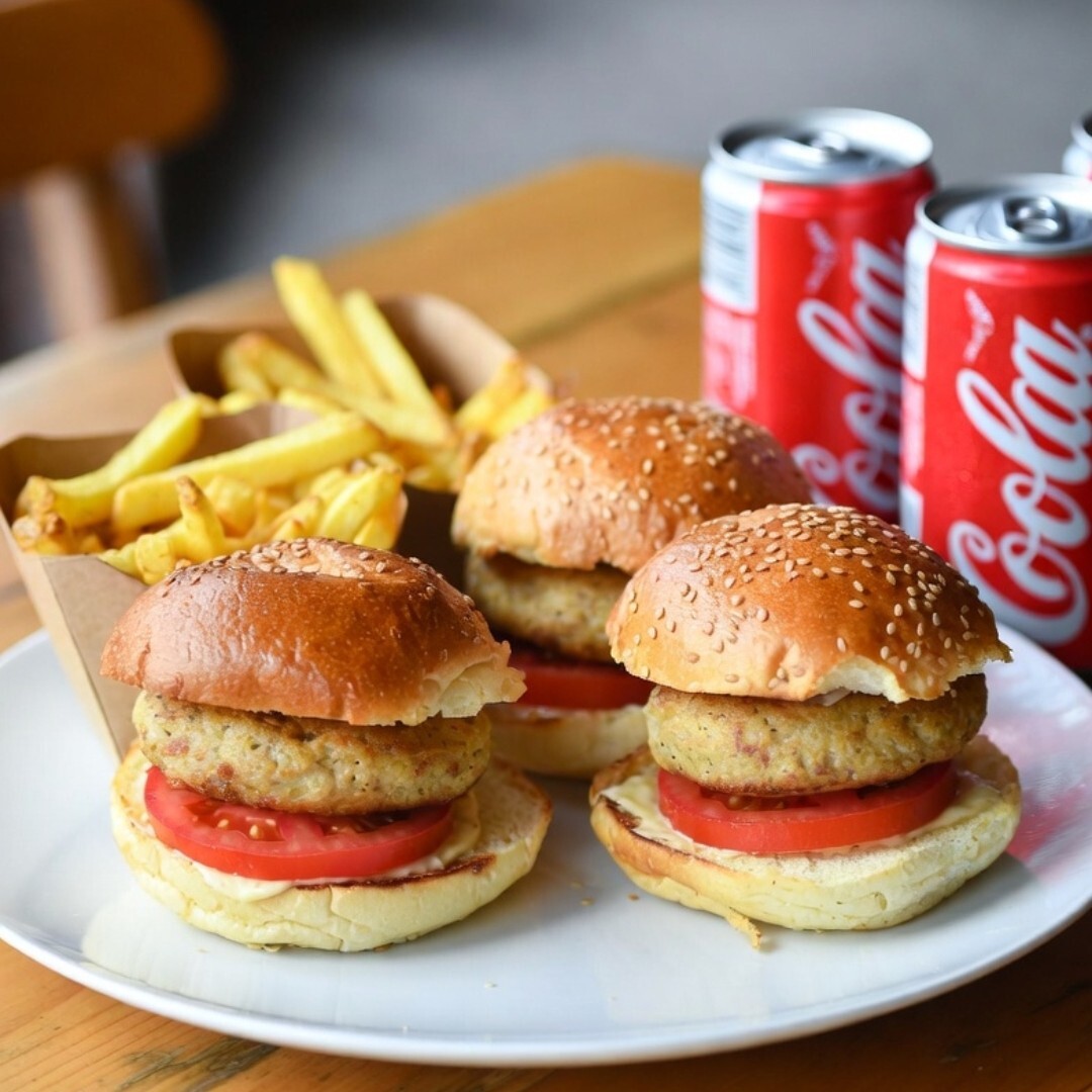 Süper 3lü Bol Malzemos Choken Burger Menü