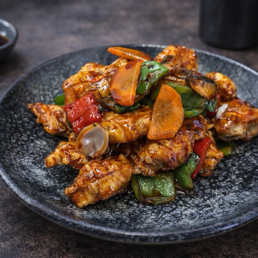 Teriyaki Soslu Tavuk