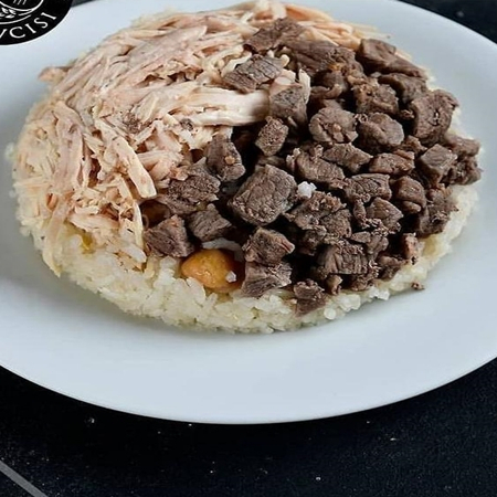 Bi Tavuklu, Ciğer soteli Pilav