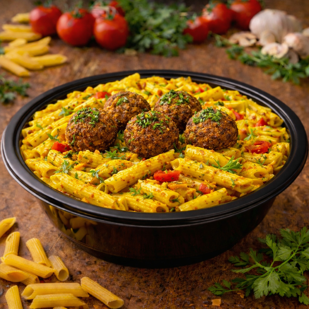 Makarna Falafel