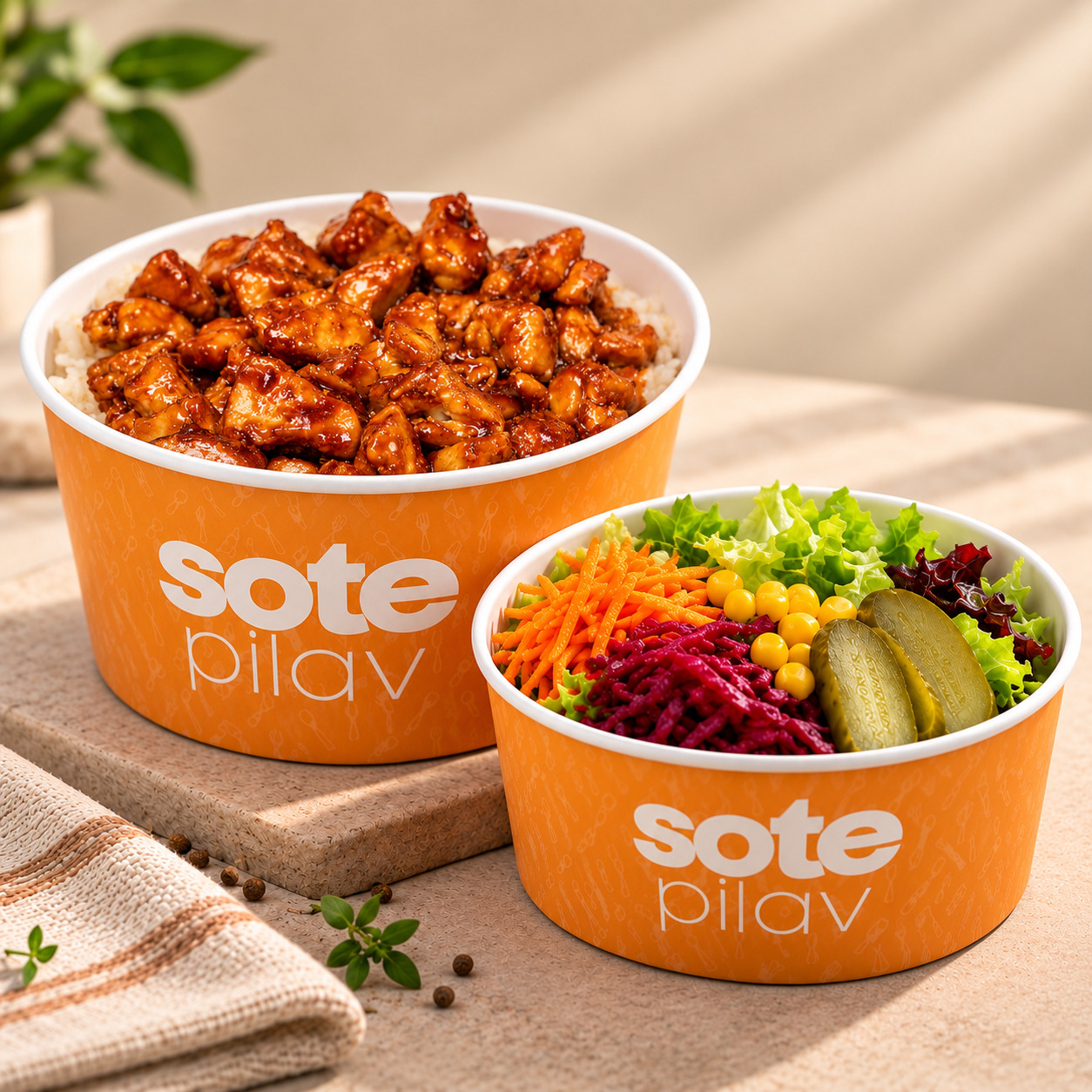 Barbekü Soslu Menü