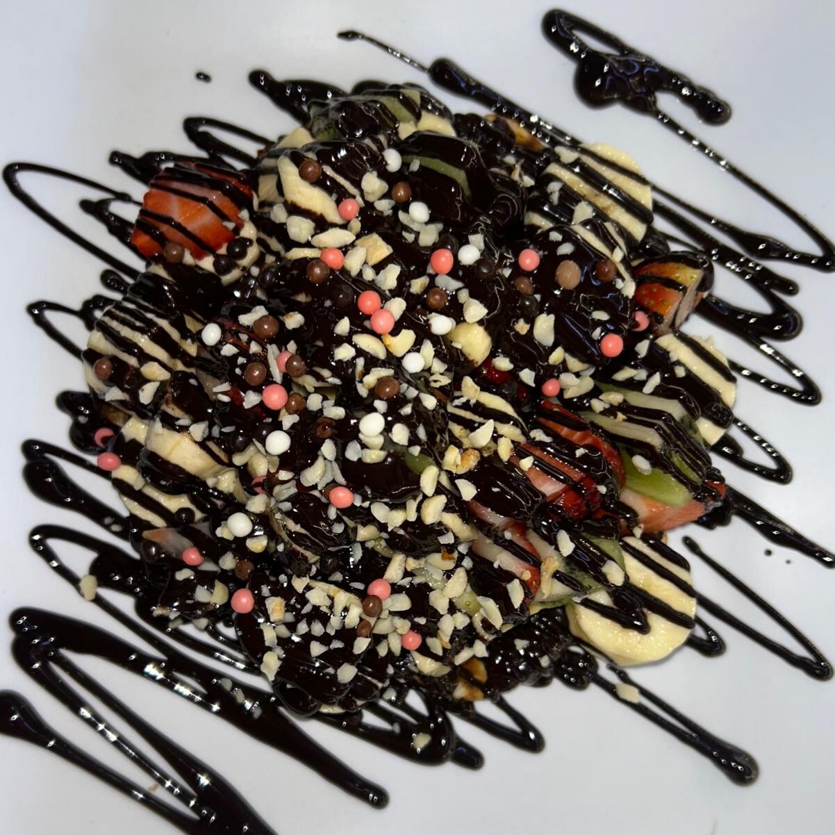 Bitter Çikolatalı Waffle
