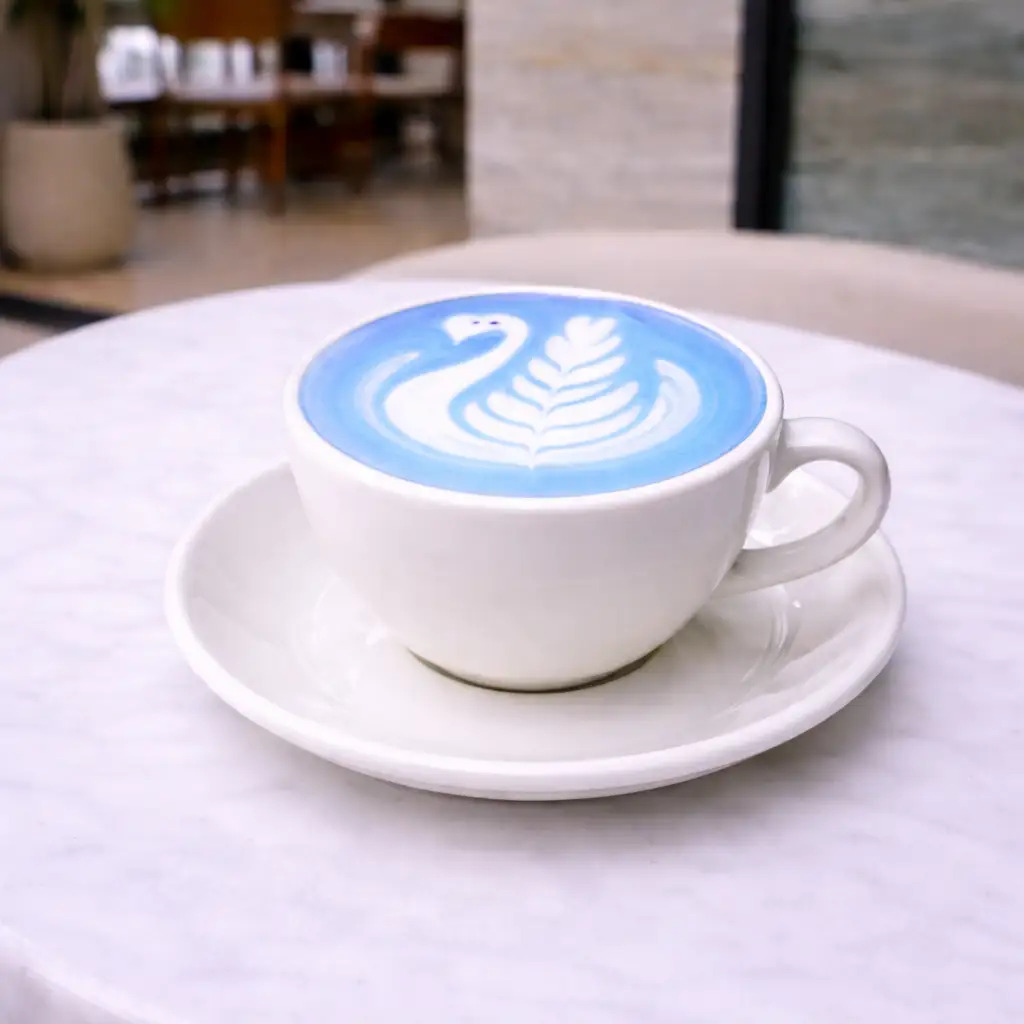 Blue Matcha Latte