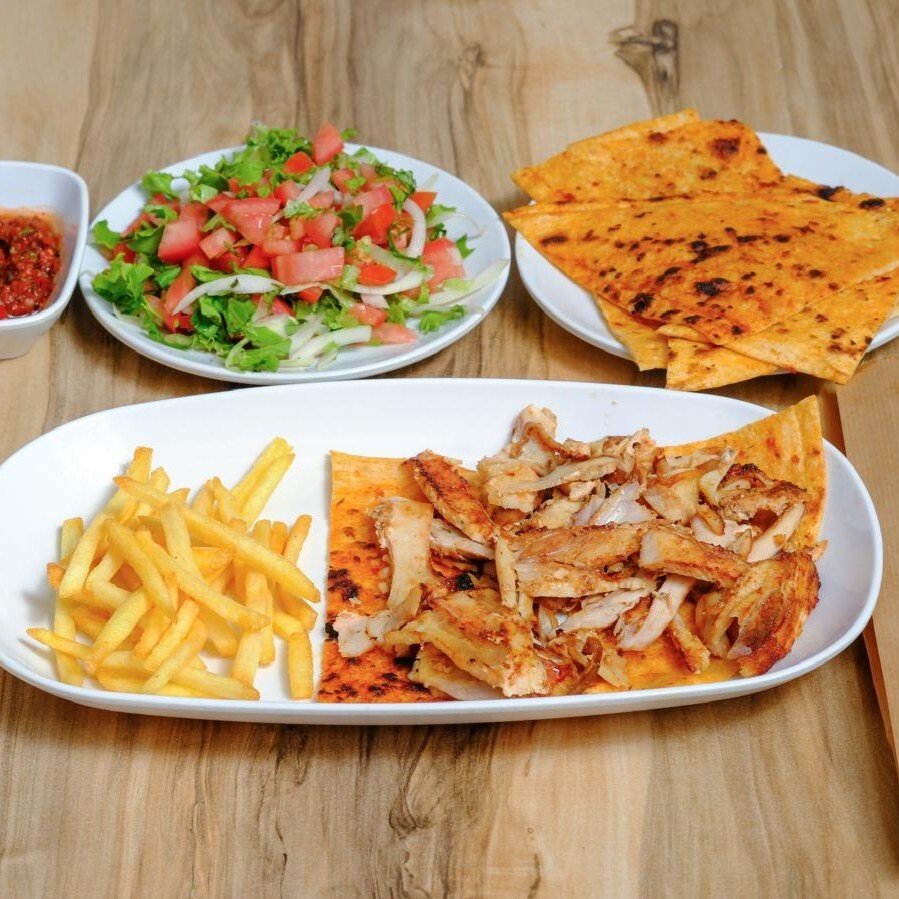Tavuk Döner Porsiyon+Coca Cola 330 ml