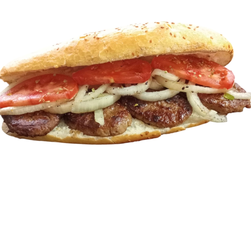 Ev Yapımı Köfte Ekmek + Coca-cola 250 ml.