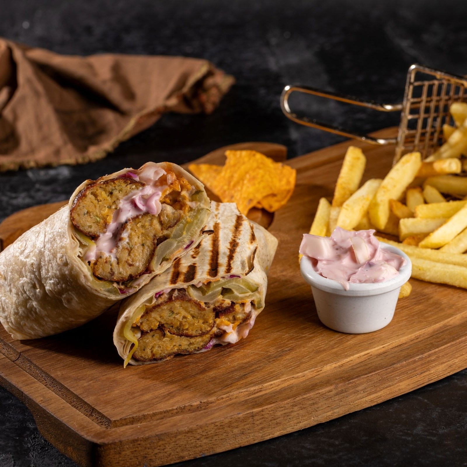 Falafel&Humus Wrap