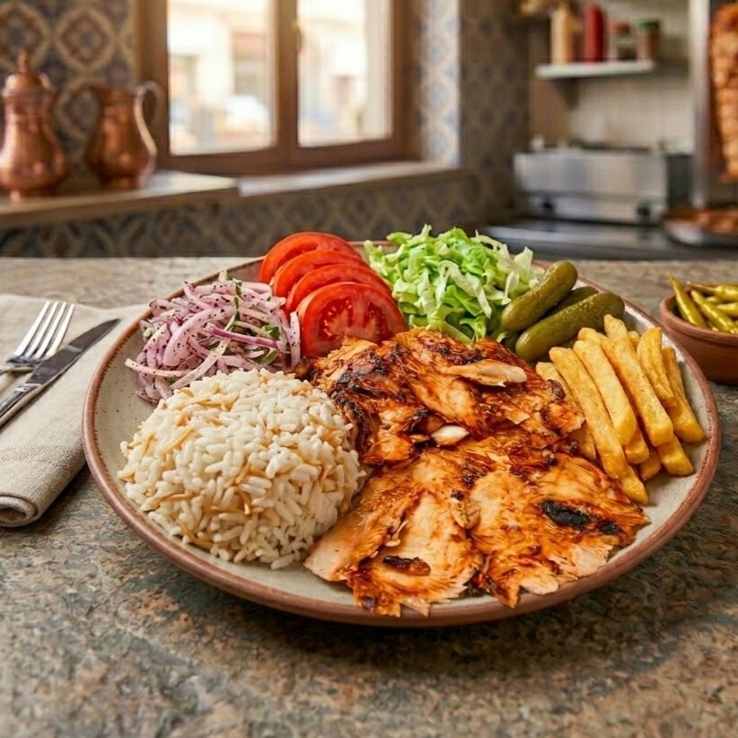 Pilav Üstü Tavuk Döner