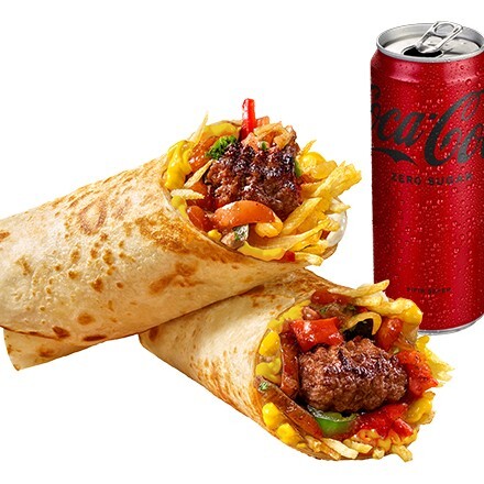 Cheddarlı Adana Dürüm Menü