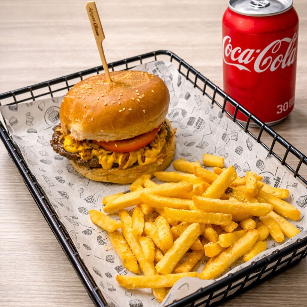 Bacon Burger menü