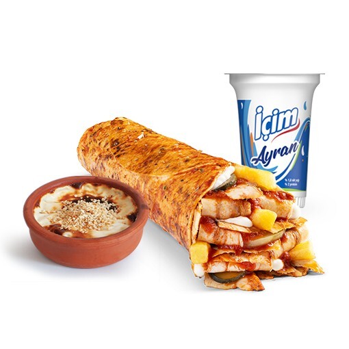 Bi' Tatlı Tavuk Dürüm Menü