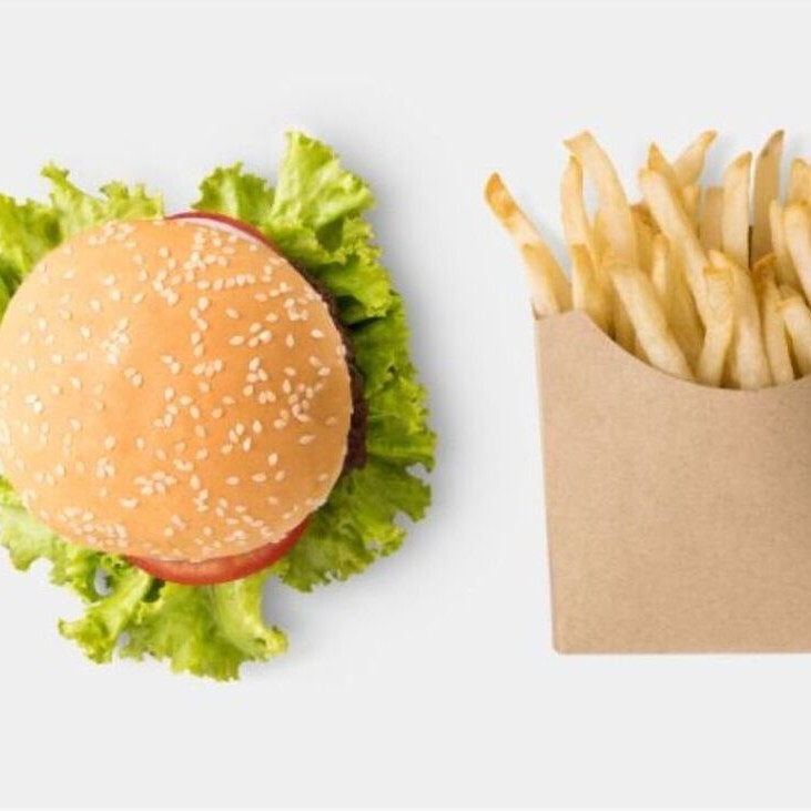 Golden Rancher Burger Menü