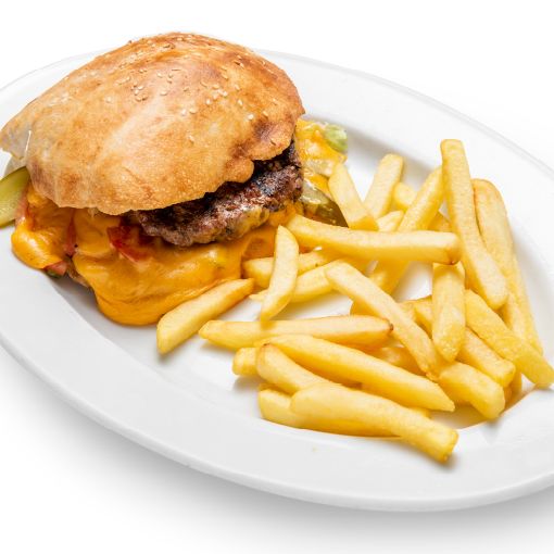 Cheddar Peynirli Kırburger