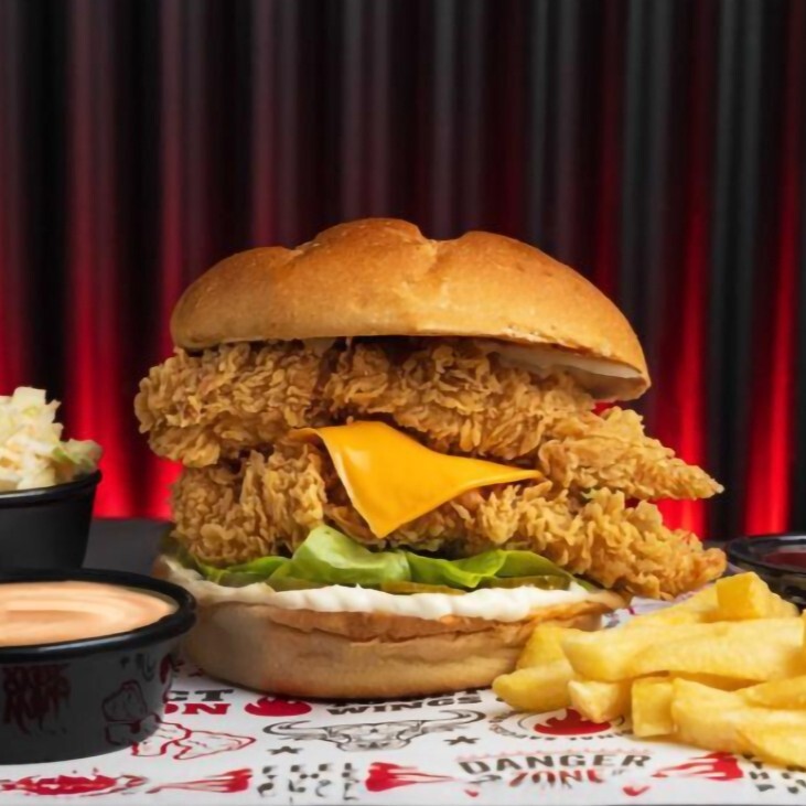 Çıtır Tavuk Burger