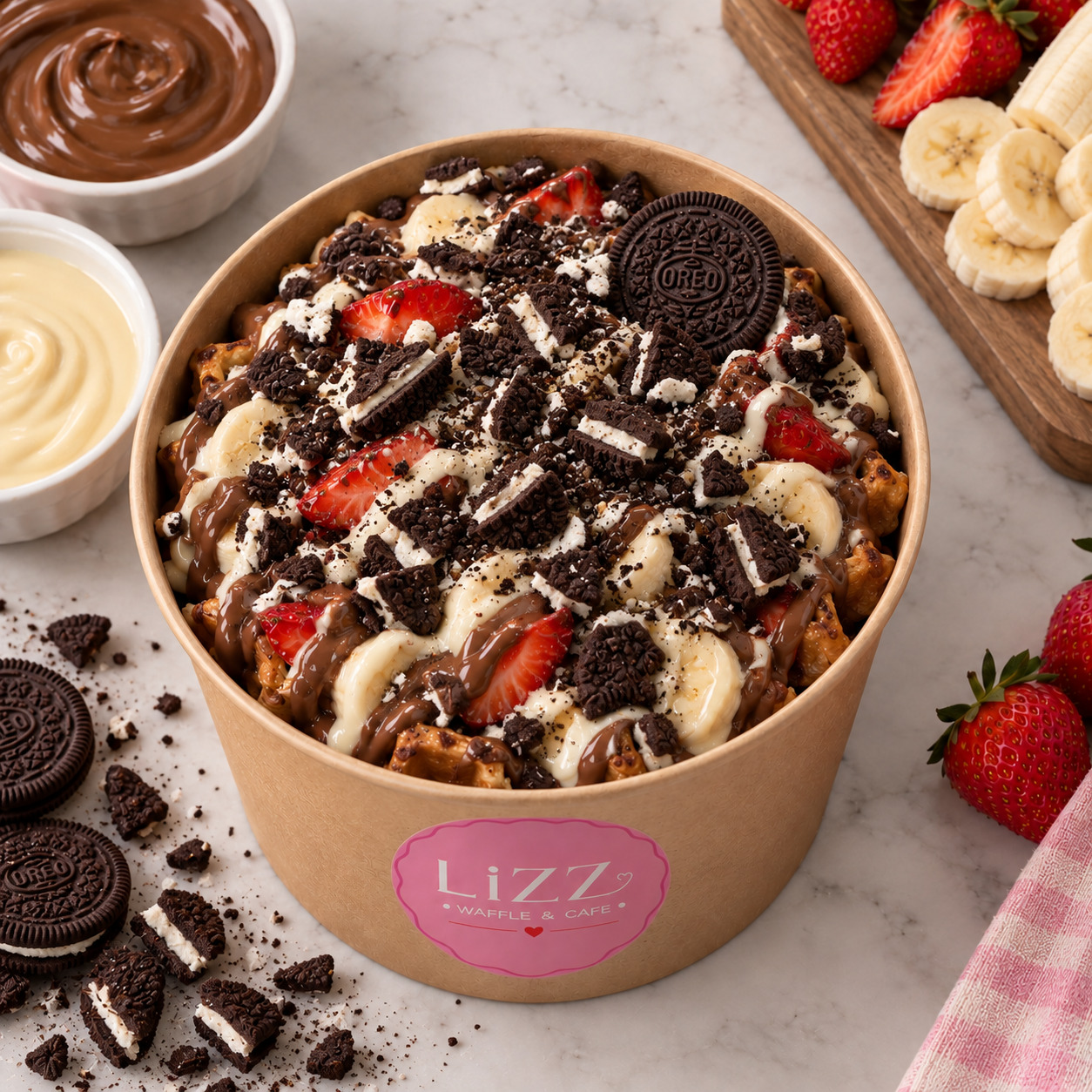 Lizz Oreo Kova Waffle