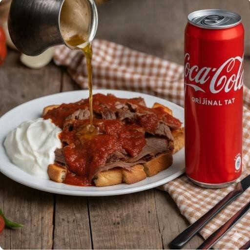 İskender (100gr) + (Coca-Cola 33cl)