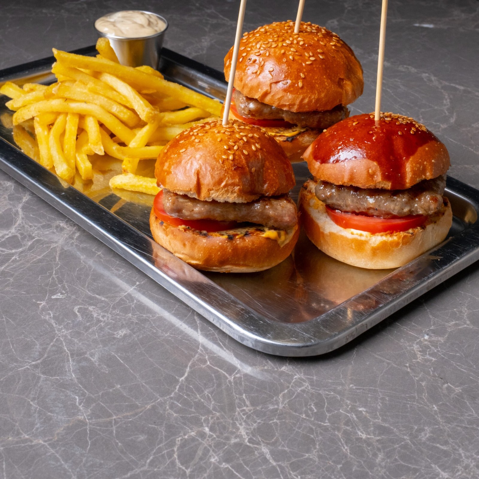 3'lü Mini Harbby Burger
