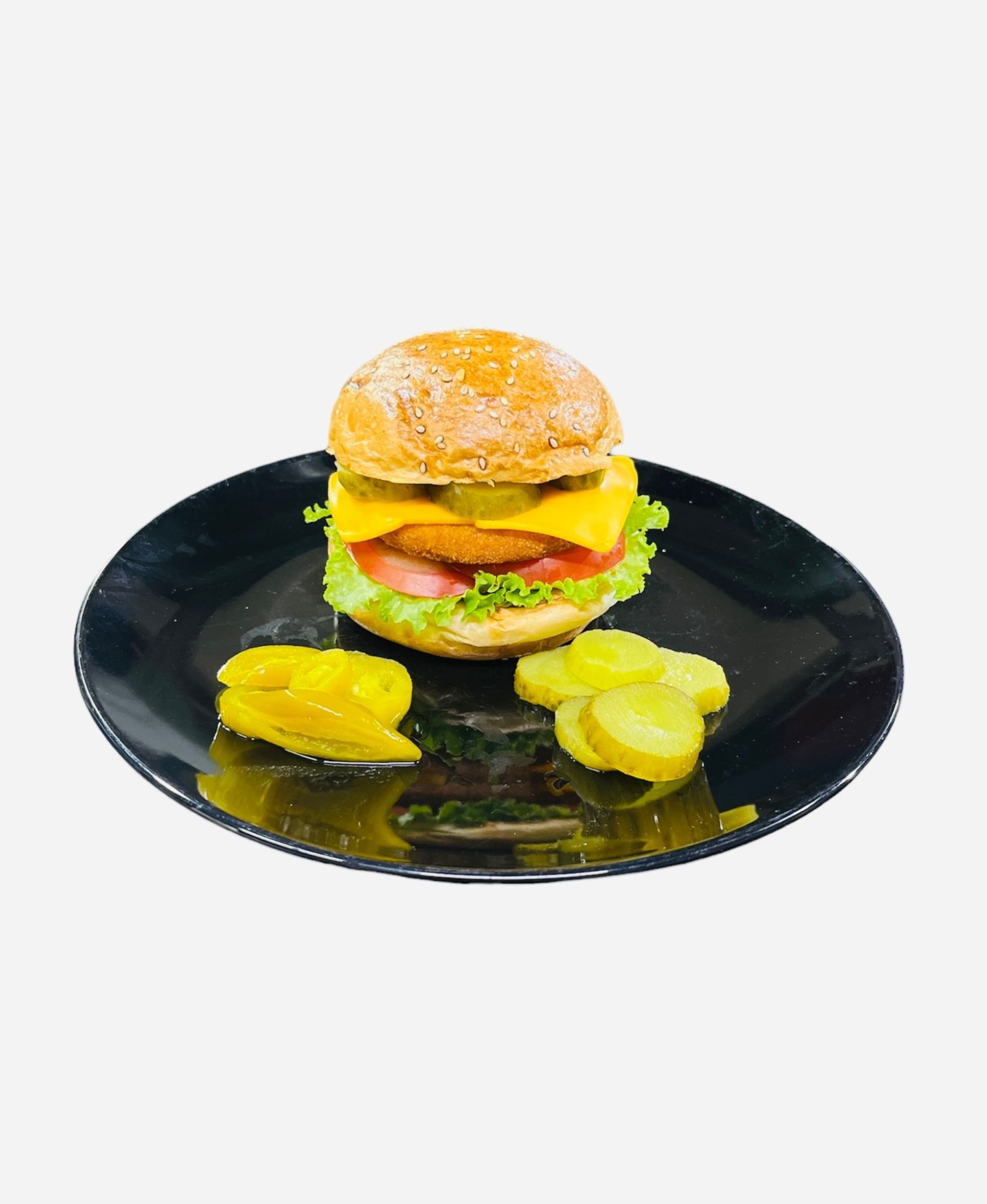 Tavuk Cheeseburger