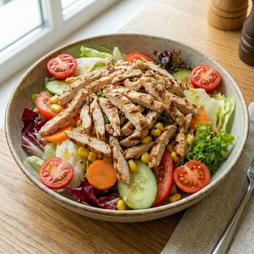 Fit Tavuklu Salata