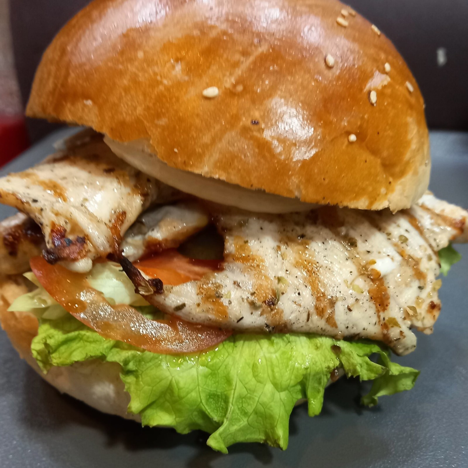 Chicken BBQ Burger & Patates Kızartması
