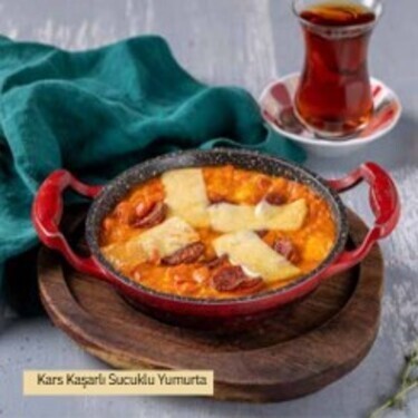 Kars Kaşarlı Sucuklu Yumurta