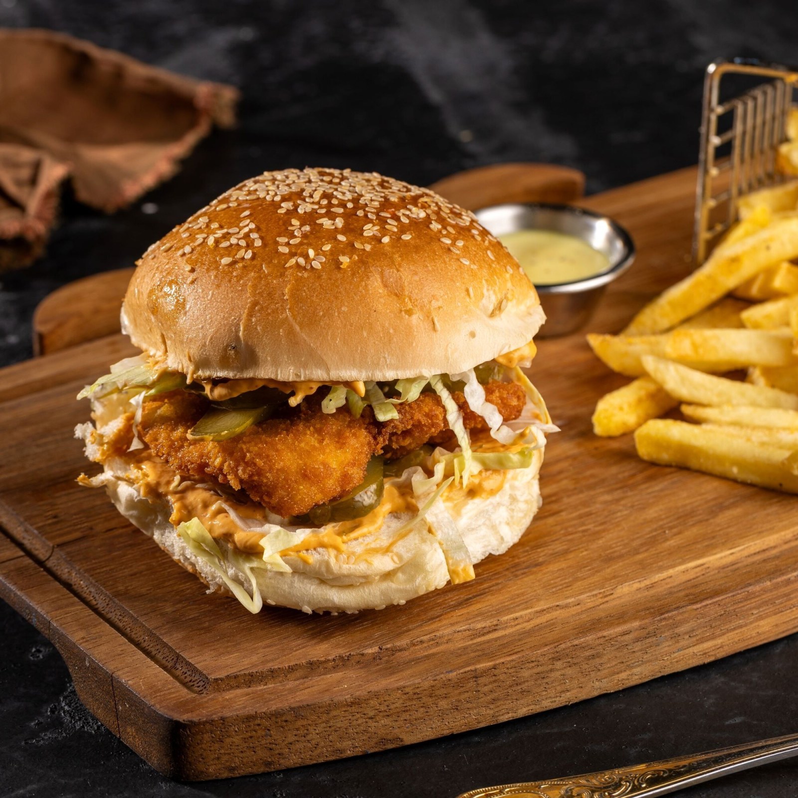 Peri Peri Chicken Burger