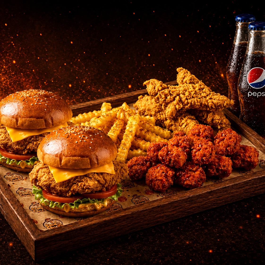 Duo Mix Burger ( 2 + Kişilik )