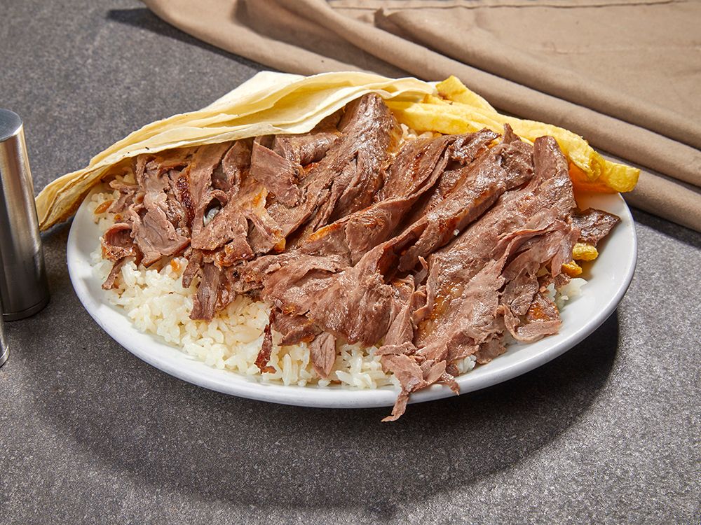 Pilav Üstü Et Döner