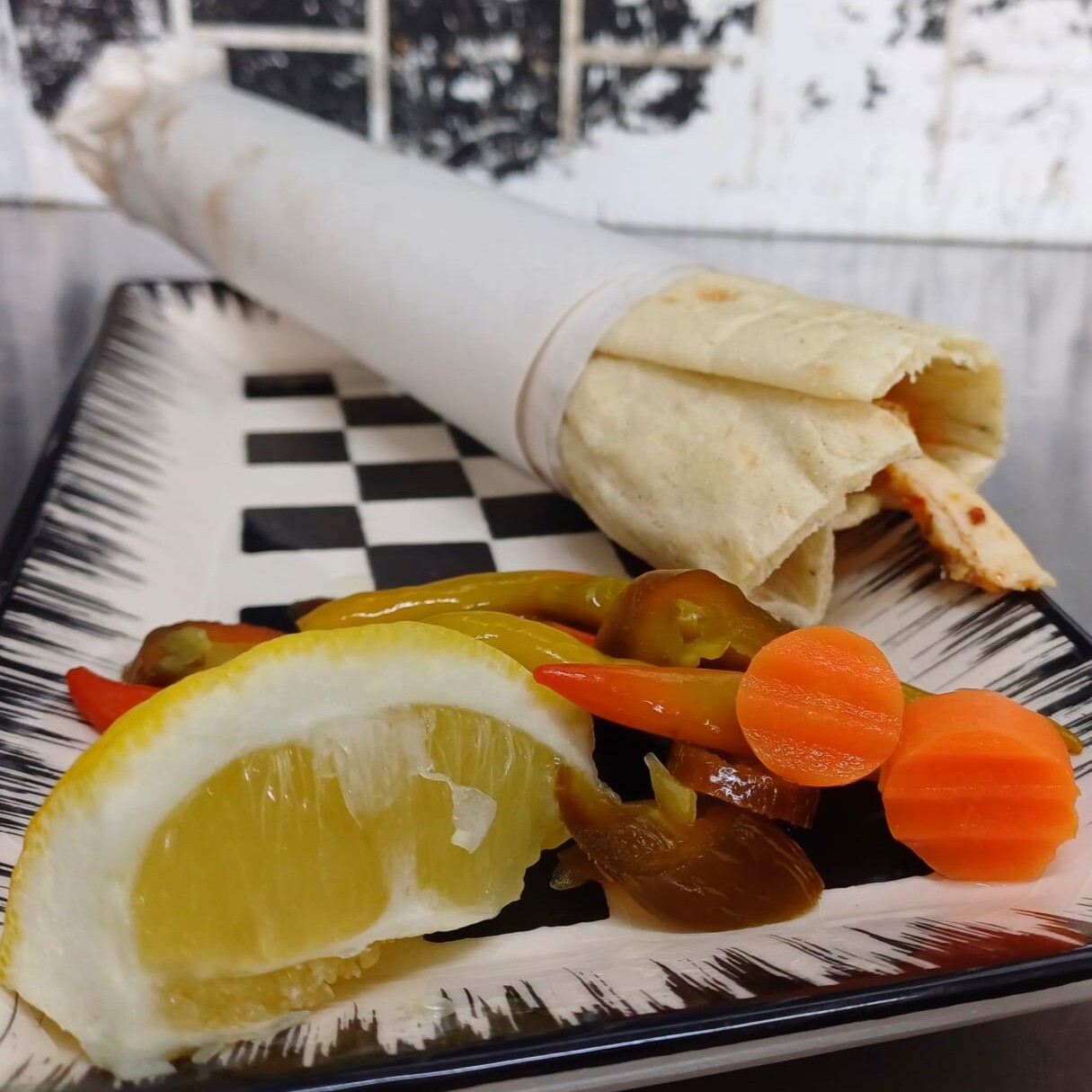 Adana Usulü Tavuk Döner Dürüm