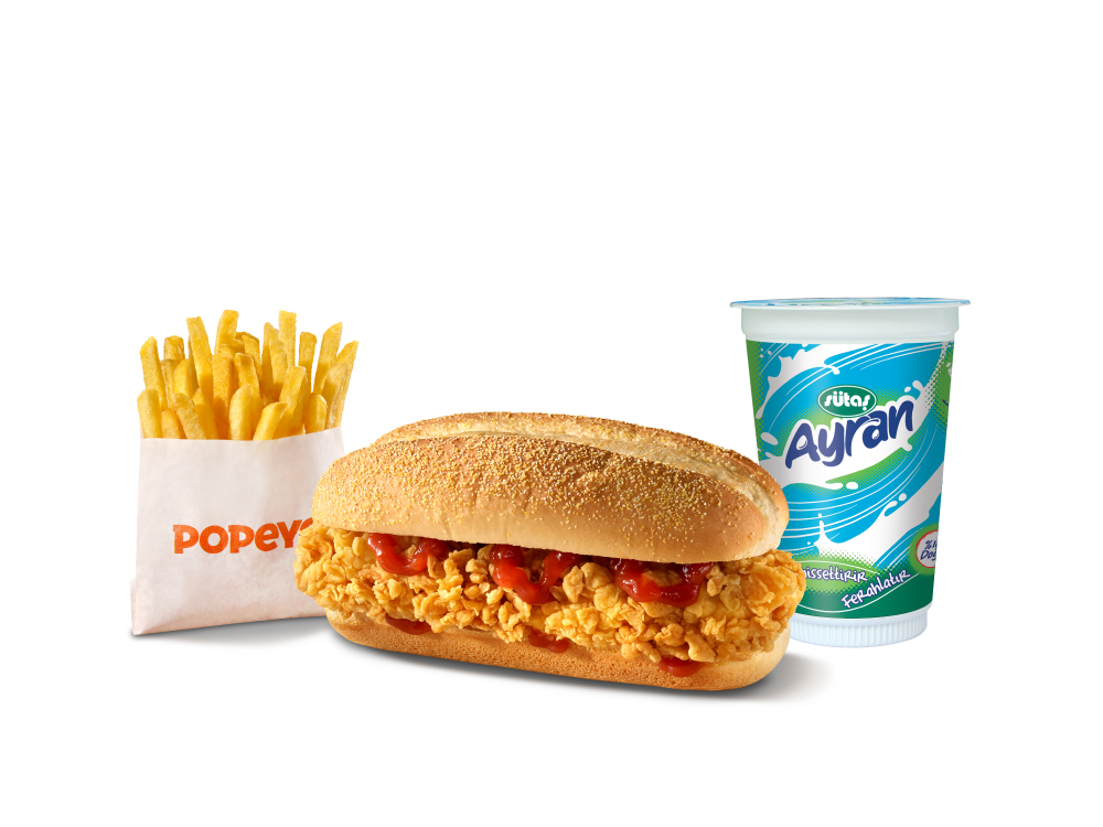 Çocuk Tavukburger Menü (Oyuncaksız)